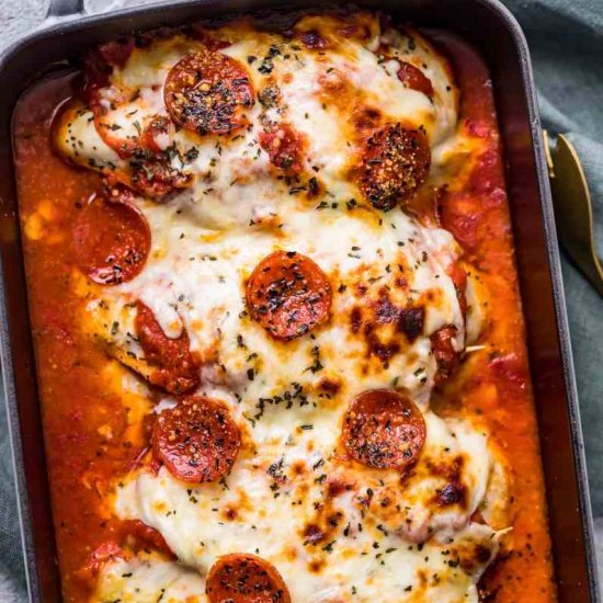 Pizza Chicken Bake!