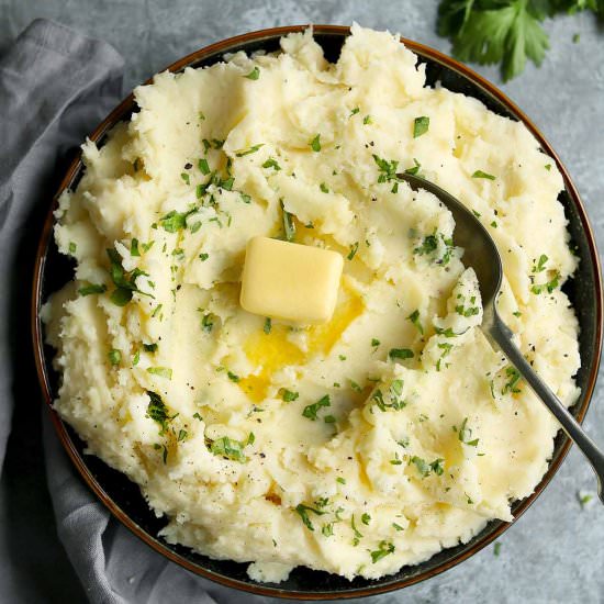 Cheesy Mashed Potatoes