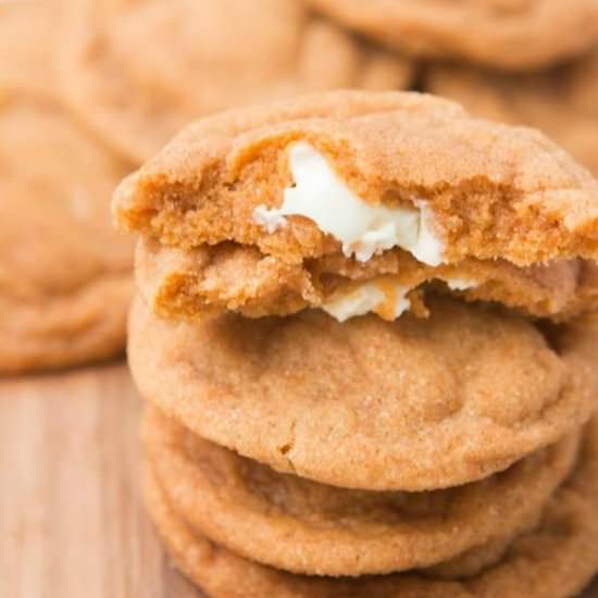 Pumpkin White Chocolate Cookies