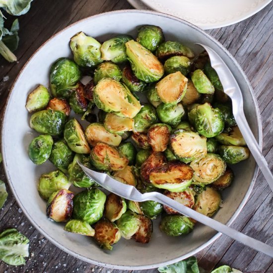 CARAMELIZED BRUSSELS SPROUTS