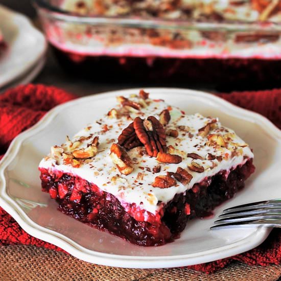 7-Up Cranberry Jello Salad