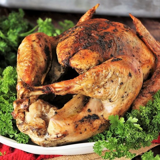 Dry-Brined Roasted Turkey