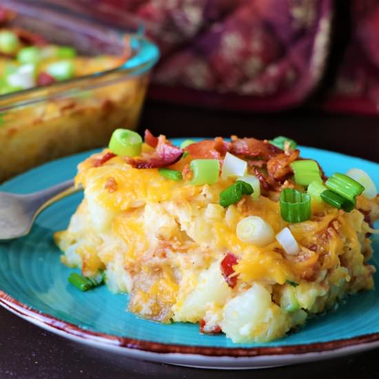 Twice Baked Potato Casserole