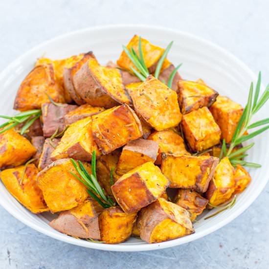 Easy Roast Sweet Potatoes