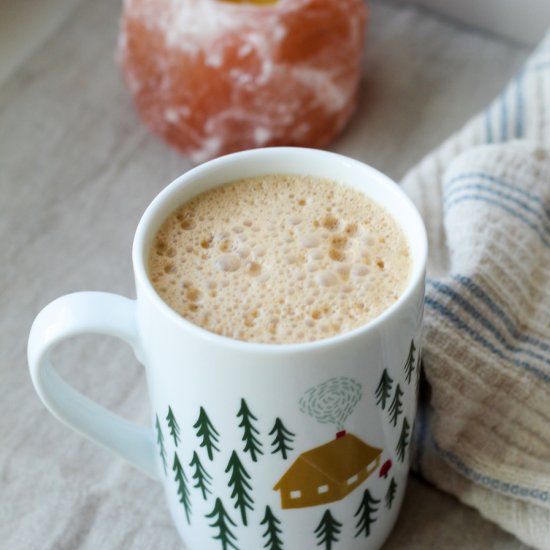 Vegan Dirty Chai Latte