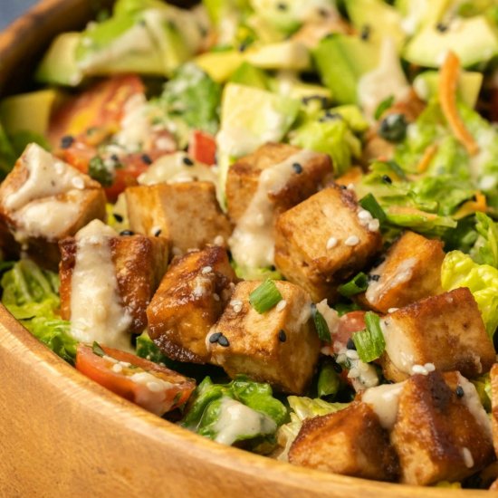 Marinated Tofu Salad