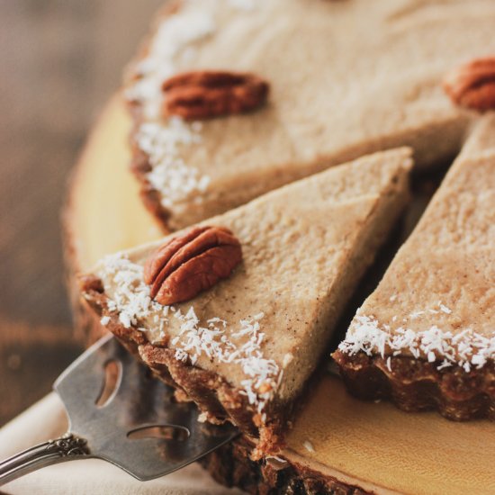 Chai Spiced Pecan Tart