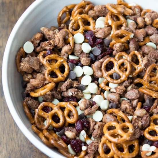 Candied Nuts Snack Mix