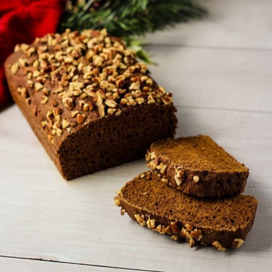 Vegan Gingerbread Loaf