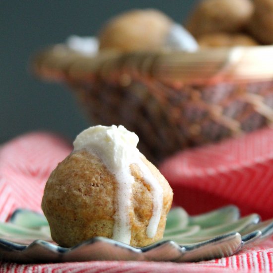 Wheat Rolls & Whipped Maple Butter