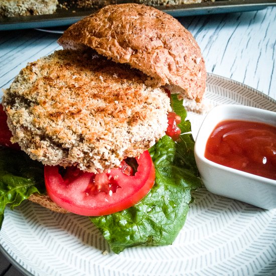 Crispy Chickpea Burger Patties