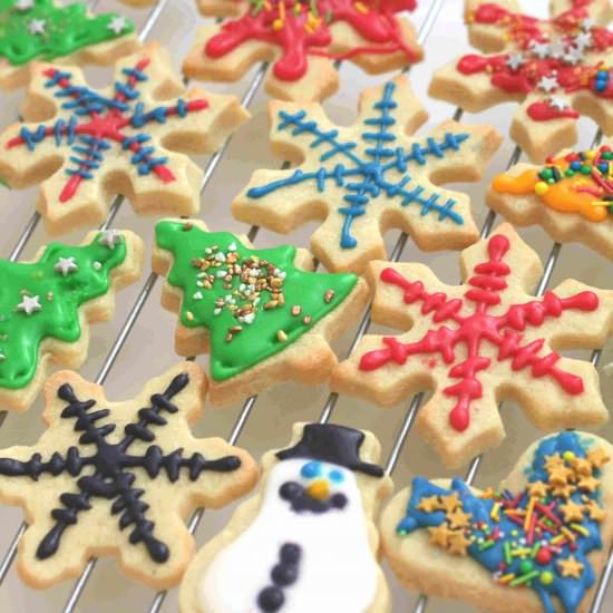 Christmas sugar cookies