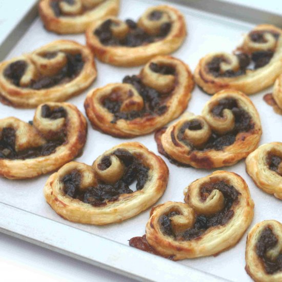 Mincemeat palmiers