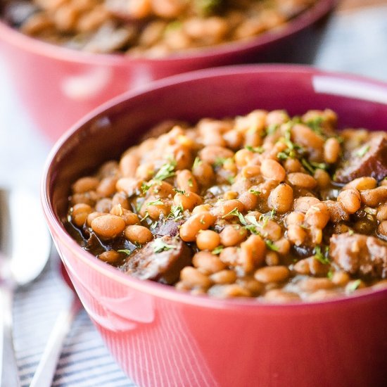 Instant Pot Cajun White Beans