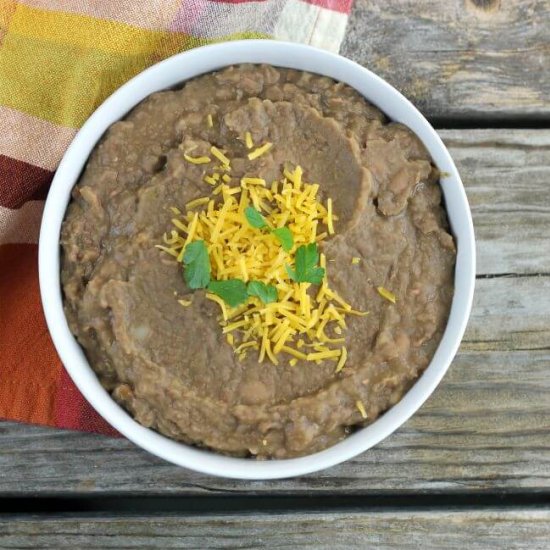 Slow Cooker Refried Beans