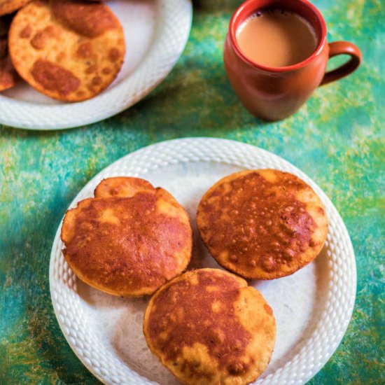 MANGALORE BUNS / BANANA PURIS