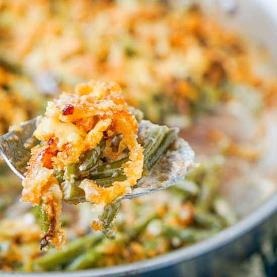 Keto Green Bean Casserole