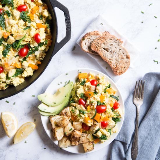 Veggie Scrambled Tofu