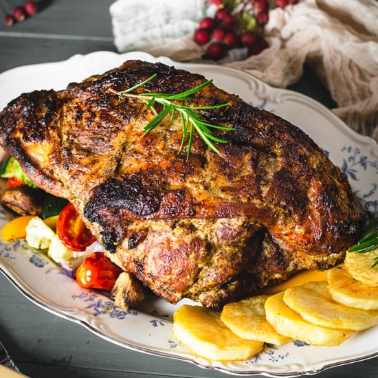 Estonian Honey Mustard Pork Roast