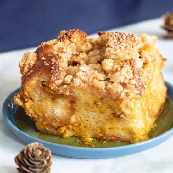 Pumpkin French Toast Casserole