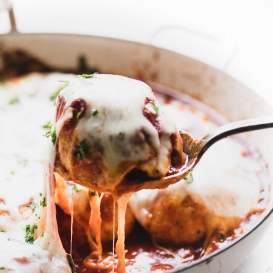 Low Carb Chicken Meatballs