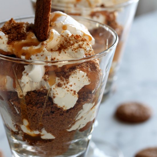 Spiced Pumpkin & Caramel Trifle