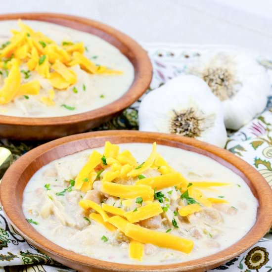 Creamy White Chicken Chili