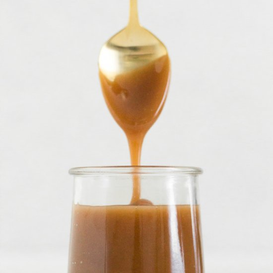 Easy Homemade Salted Caramel Sauce