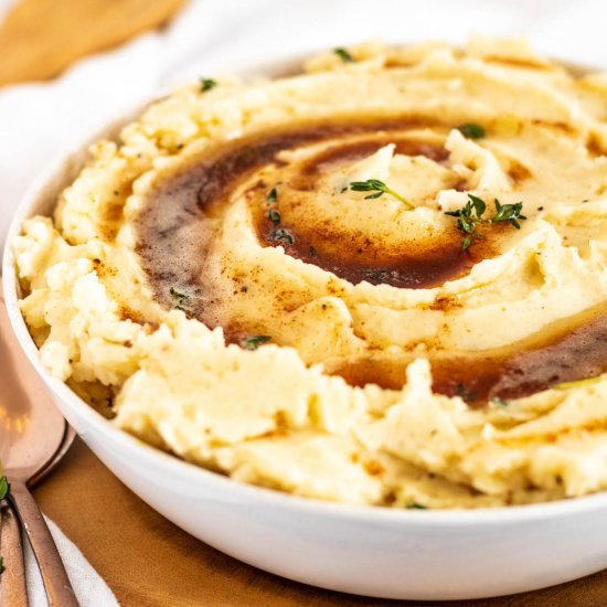 Browned Butter Mashed Potatoes