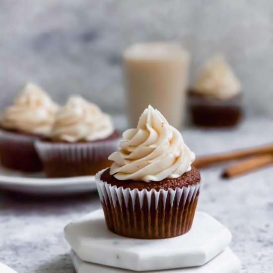 Paleo Gingerbread Cupcakes