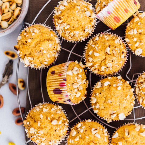 PUMPKIN MUFFINS WITH CAKE MIX