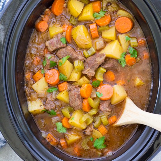 Slow Cooker Beef Stew