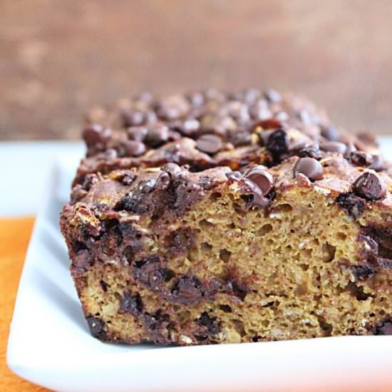 Chocolate Chip Pumpkin Bread