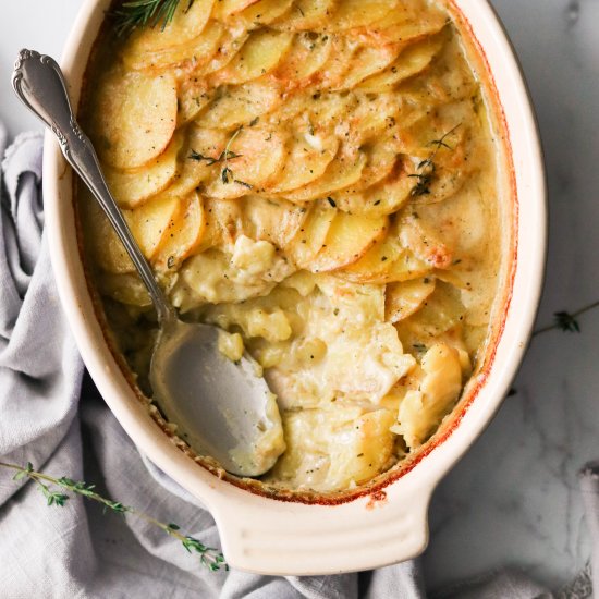 Paleo & Whole30 Scalloped Potatoes