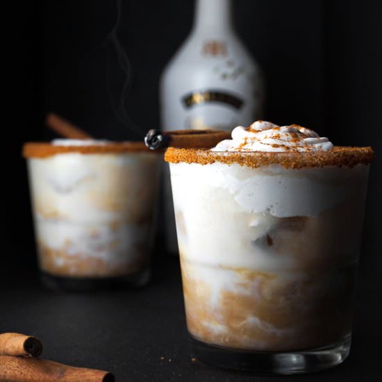 Spiked Vegan Chai Latte