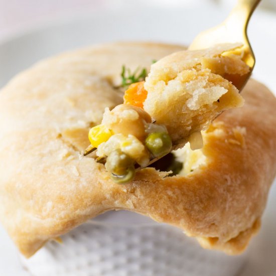 Vegan Chickpea Pot Pie