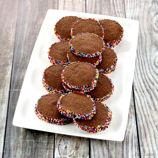 Chocolate Butter Cookies Recipe