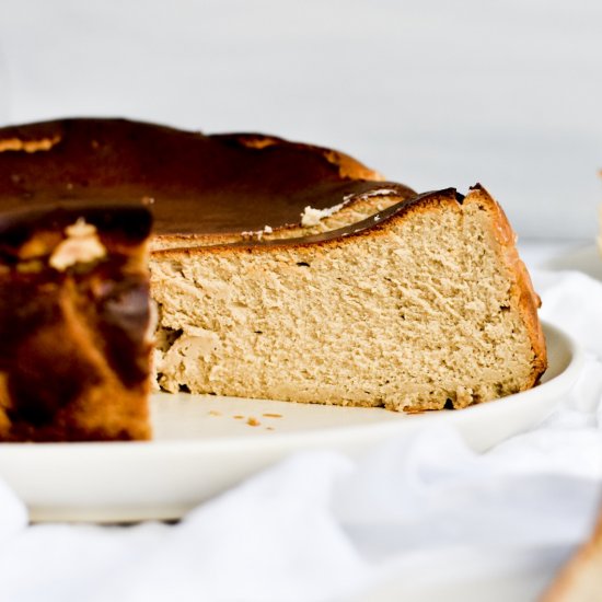 Burnt Basque Coffee Cheesecake