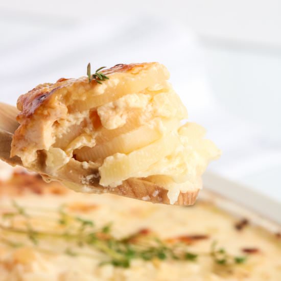 Creamy Potatoes Au Gratin