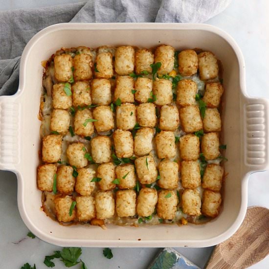 Healthy Tater Tot Casserole