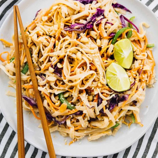 Creamy Asian Noodle Salad