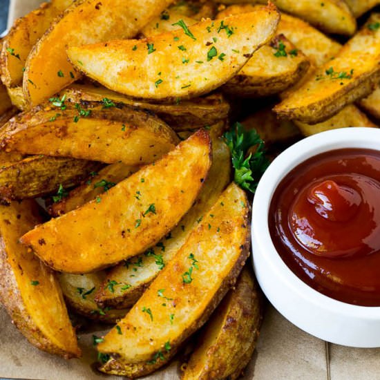 Baked Potato Wedges