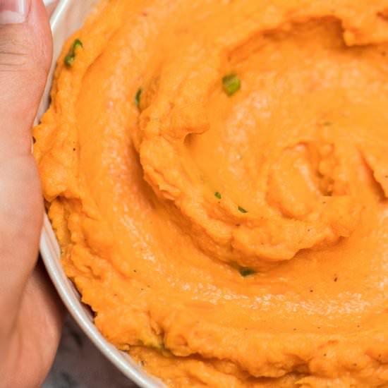 Savoury Mashed Sweet Potatoes