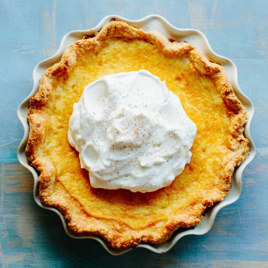 Old Fashioned Custard Pie