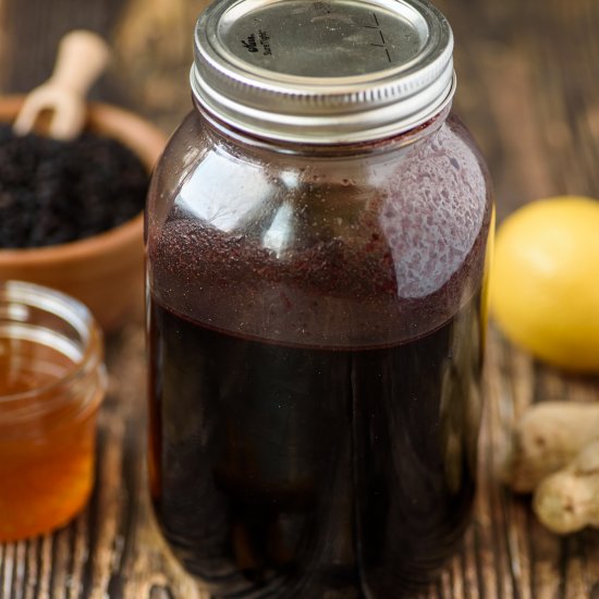 Elderberry Syrup Recipe With Honey