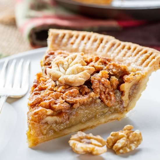 Maple Walnut Pie