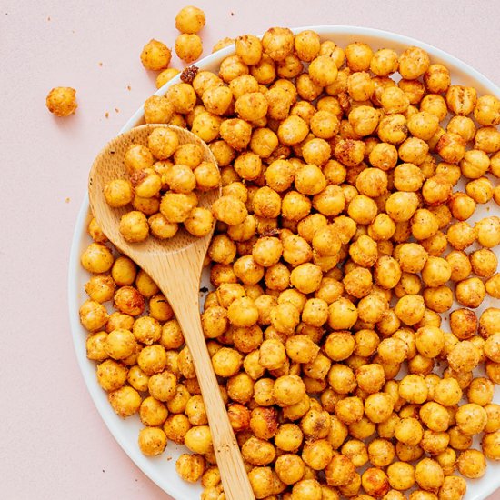 Crispy Air Fryer Chickpeas