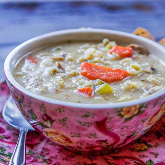 Creamy Turkey Soup