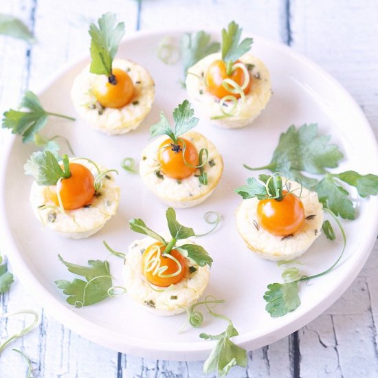 Mini Savory Cheesecake Appetizer