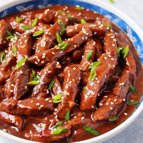 Instant Pot Mongolian Beef